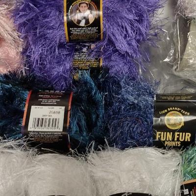 Fun Fur yarn