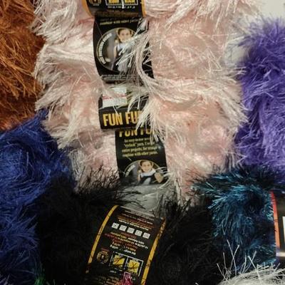 Fun Fur yarn