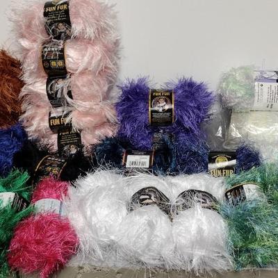 Fun Fur yarn