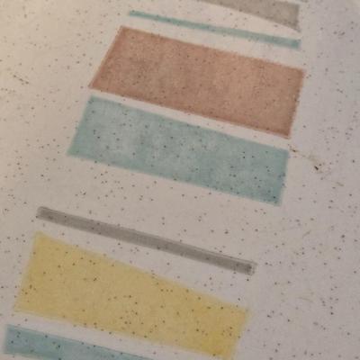 (2) Mid Century Modern Vernonware Platters