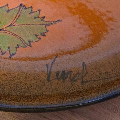 Renzo Verzolini Mid Century Modern Round Platter -