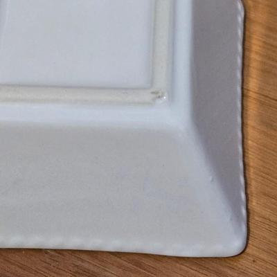 (2) Delish and (1) Yummy Ceramic Snack Bowls