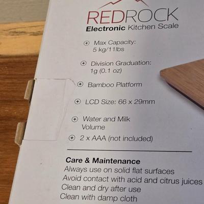 Red Rock Kitchen Scales