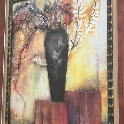 SANDY CLAK ~ Floral Framed Print