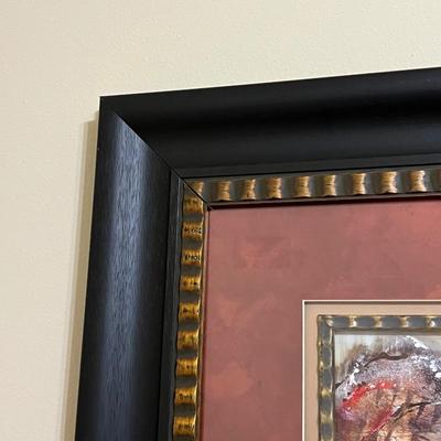 SANDY CLAK ~ Floral Framed Print