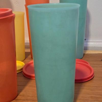 Tupperware Cups with Lids