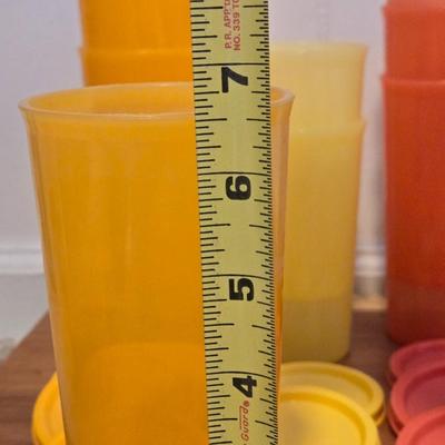 Tupperware Cups with Lids