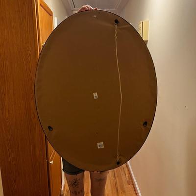 Gold Mirror and Floor Lamp (H-MK)