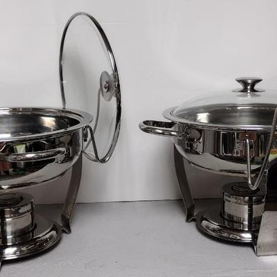 Set of Chafing Dishes with fuel