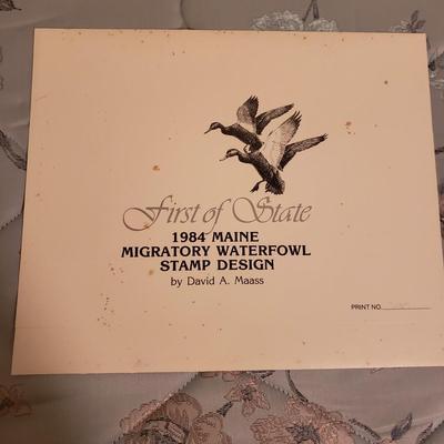 Signed Waterfowl Stamp Prints (B1-KD)