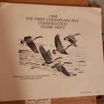 Signed Waterfowl Stamp Prints (B1-KD)
