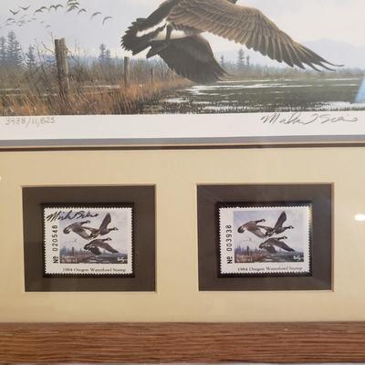 Signed Waterfowl Stamp Prints (B1-KD)