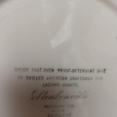 Steubenville Fairlane dish lot