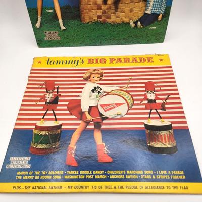 Lot #135S Lot of 2 Vintage "Tammy" Record Albums 1965