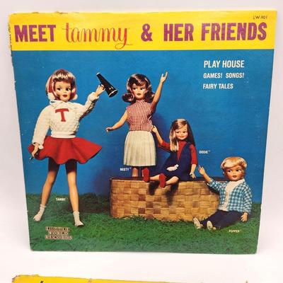Lot #135S Lot of 2 Vintage "Tammy" Record Albums 1965