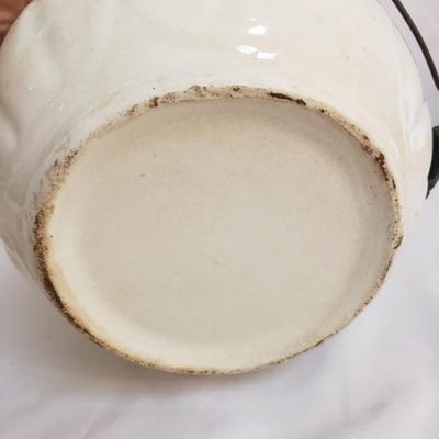 Three Light Colored Stone Crocks (B1-KD)