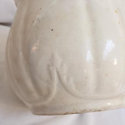 Three Light Colored Stone Crocks (B1-KD)
