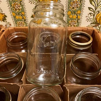 Large Collection Of Canning Jars (B2-MK)