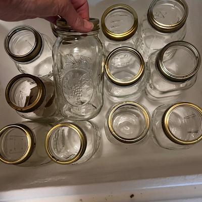 Large Collection Of Canning Jars (B2-MK)