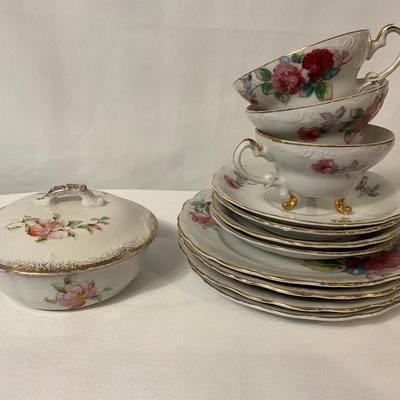 Decorative Dessert set by UC AGCO China, made in Japan