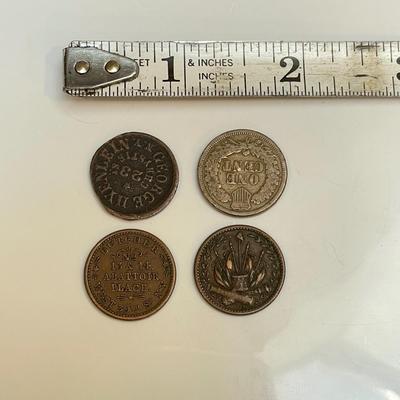 Three Civil War 1863 Pennies & More (K-SS)