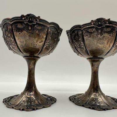 Antique Sterling Chalice (See Description)