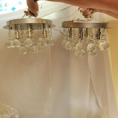 Ashley Harbour Raindrop Pendant Ceiling Light Fixtures (B1-KD)