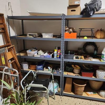 Stuff on shelves