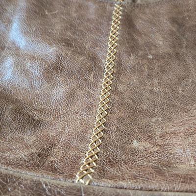 Brown Leather Handbag