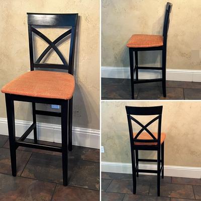 RIVERSIDE FURNITURE ~ Four (4) Wood Bar Stools