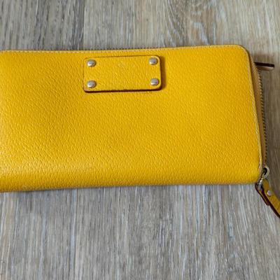 Kate Spade Yellow Wallet