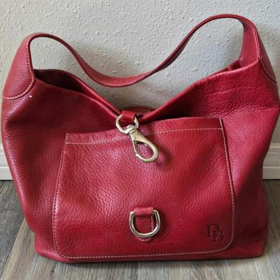 Dooney & Bourke Red Leather Handbag
