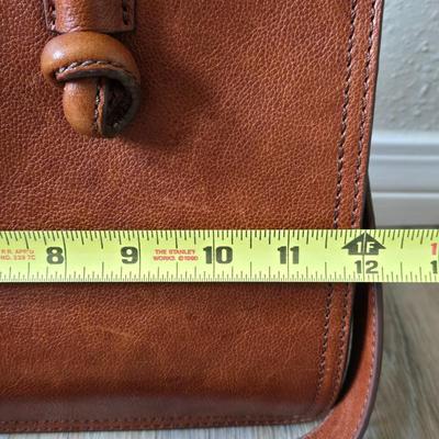Fossil Brown Leather Handbag