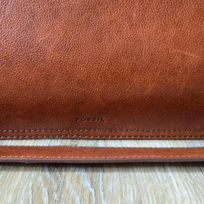 Fossil Brown Leather Handbag