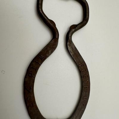 1941 International Radio News Map w/ 7up Bottle Opener
