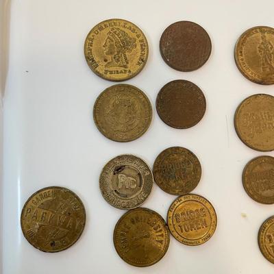 Cleveland 1884 Campaign, Masonic Penny, Risqué Winning Coins & Tokens (K-SS)