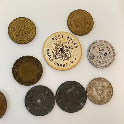 Cleveland 1884 Campaign, Masonic Penny, Risqué Winning Coins & Tokens (K-SS)