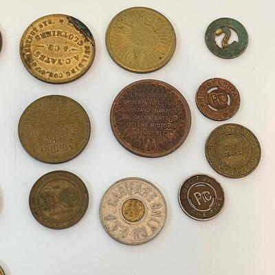 Cleveland 1884 Campaign, Masonic Penny, Risqué Winning Coins & Tokens (K-SS)
