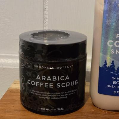 Coconut & Lemongrass Lotions and New Coffee Scrub