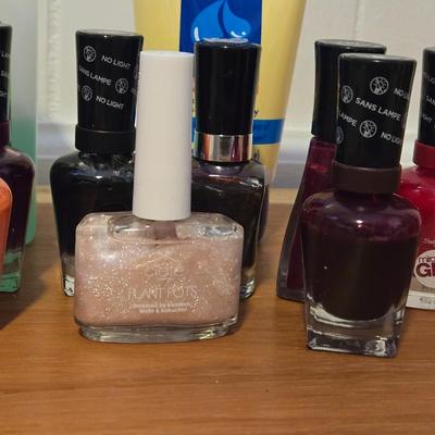 Nail Polishes, Polish Remover and Vaseline