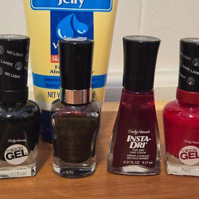 Nail Polishes, Polish Remover and Vaseline