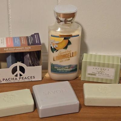 New Soaps and Lotion Lot