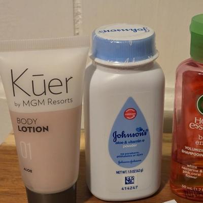 Travel Size Shampoo/Conditioner, Lotion, Toothpaste, Toothbrush, ect.