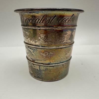 Vintage Sterling Measuring Cup