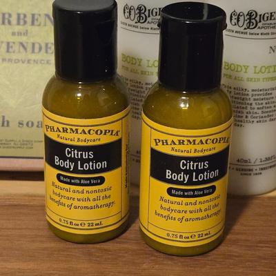 Soaps, Lotions, and Toothbrushes