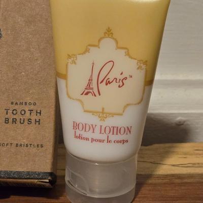 Soaps, Lotions, and Toothbrushes