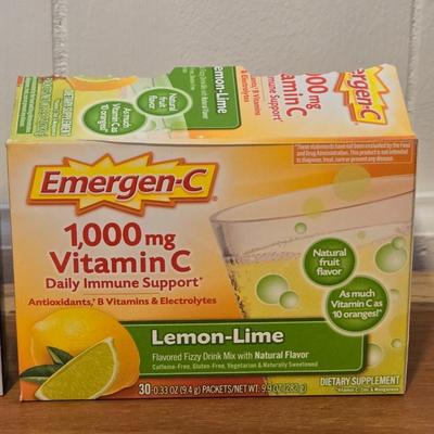 New Unopened Lactaid and Emergen-C