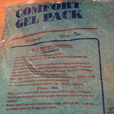 First Aid Kit and Gel Pain Reliever Pack