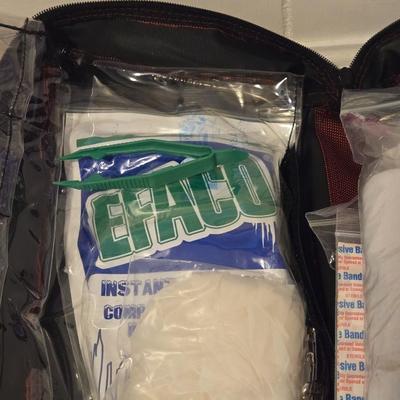 First Aid Kit and Gel Pain Reliever Pack