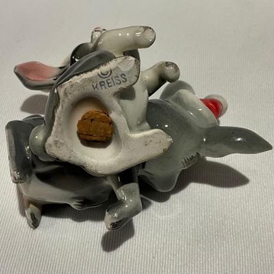 Mid Century Kreiss Christmas Bunnies, 2
